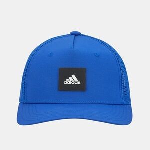 Adidas Blue Snapback Mesh Back adjustable Trucker Hat - NWOT